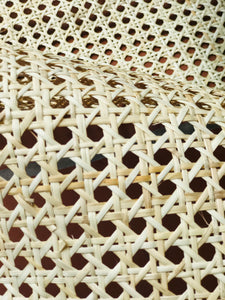 SPECIAL DISCOUNT - 100% Natural Hexagon Rattan Cane Webbing Roll, Rattan for Rattan Cabinet, Rattan Console, DIY Interiors