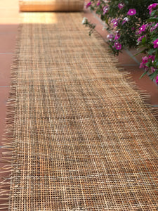 Width 18"/24"/36" Premium Dark Natural Rattan Cane Webbing Roll/Caning Material for Rattan Cabinet/ Rattan Console