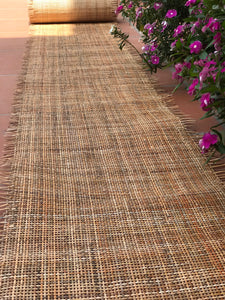 Width 18"/24"/36" Premium Dark Natural Rattan Cane Webbing Roll/Caning Material for Rattan Cabinet/ Rattan Console
