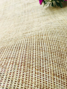 Cane Webbing 18''/20"/24''/36'' Width Natural Cream Radio Cane Webbing Woven Mesh Webbing Unbleached Weave For Crafts/ Furniture, DIY Project