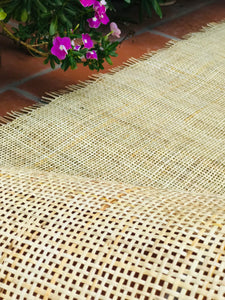 Cane Webbing 18''/20"/24''/36'' Width Natural Cream Radio Cane Webbing Woven Mesh Webbing Unbleached Weave For Crafts/ Furniture, DIY Project