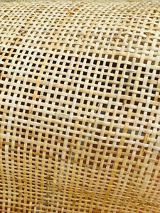 Cane Webbing 18''/20"/24''/36'' Width Natural Cream Radio Cane Webbing Woven Mesh Webbing Unbleached Weave For Crafts/ Furniture, DIY Project