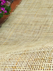 Cane Webbing 18''/20"/24''/36'' Width Natural Cream Radio Cane Webbing Woven Mesh Webbing Unbleached Weave For Crafts/ Furniture, DIY Project