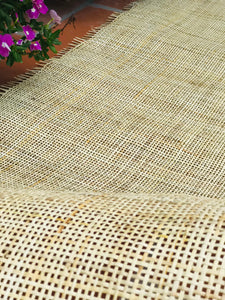 Cane Webbing 18''/20"/24''/36'' Width Natural Cream Radio Cane Webbing Woven Mesh Webbing Unbleached Weave For Crafts/ Furniture, DIY Project