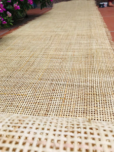 Cane Webbing 18''/20"/24''/36'' Width Natural Cream Radio Cane Webbing Woven Mesh Webbing Unbleached Weave For Crafts/ Furniture, DIY Project